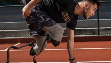 O paratleta Roger Gross (Foto: Lucas Kendi)