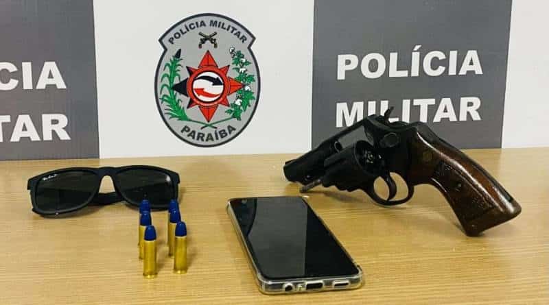 Polícia Militar frustra roubo e prende acusado que já tinha passagem criminal, em João Pessoa
