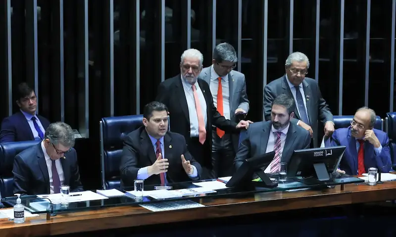 Sessão no Senado Federal