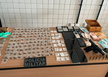 CERCO NO PADRE ZÉ: PM apreende arsenal e drogas em ofensiva contra o tráfico na Capital