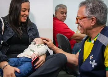 Ministério da Saúde começa a vacinar crianças com pneumonia