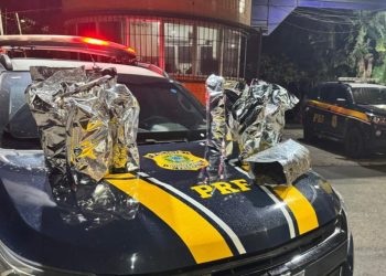 PRF na Paraíba apreende mais de 10 kg de entorpecentes em Sobrado
