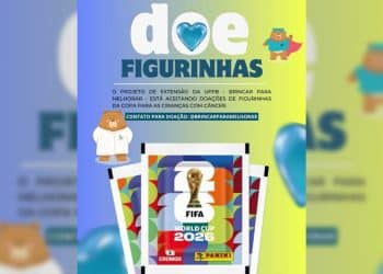 Projeto da UFPB arrecada figurinhas da copa para crianças e adolescentes em tratamento contra o câncer