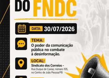 Comunicação pública será debatida na Plenária Estadual do FNDC em João Pessoa