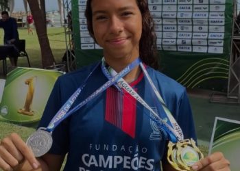 Giovanna Moura conquista título brasileiro e garante vaga no Mundial de Aquatlo no Canadá