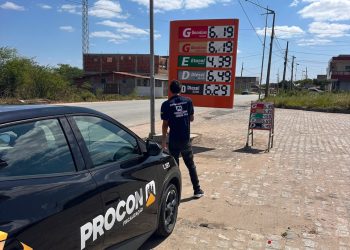 Pesquisa do Procon-CG mostra variação de até R$ 1,41 no litro da gasolina em Campina Grande
