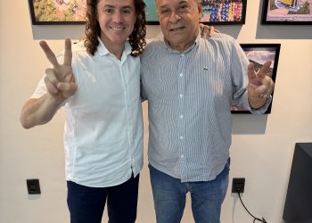 Veneziano ganha força e recebe apoio do prefeito de Salgado de São Félix para o Senado