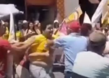 Eleição esquenta em Aroeiras: militantes de grupos adversários se enfrentam nas ruas