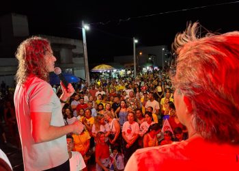 Veneziano participa de festa da vitória em Uiraúna e agradece apoio da prefeita Leninha e vídeo emocionante